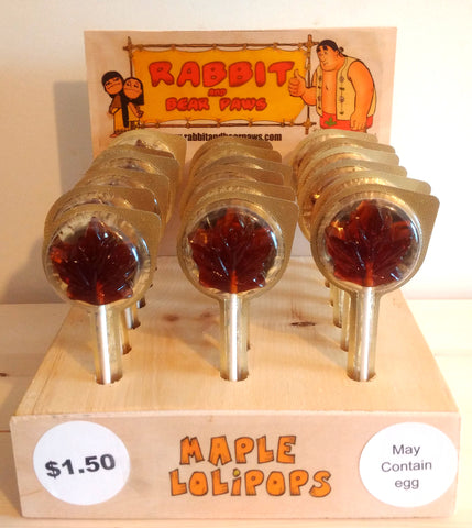 Maple Lolipops